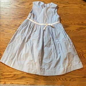 bella bliss Light Blue Dress with Cream Bow